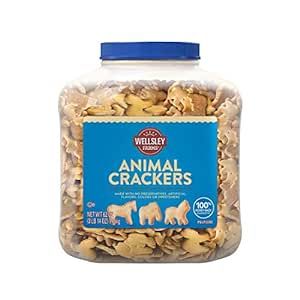 Wellsley Farms Animal Crackers With Artificial Flavors Colors Or Sweeteners 62 Oz