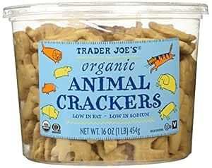 Trader Joes Organic Animal Crackers 16 Oz.